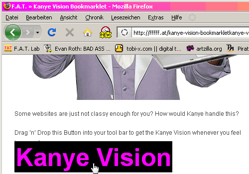 Kanye Vision Screencast